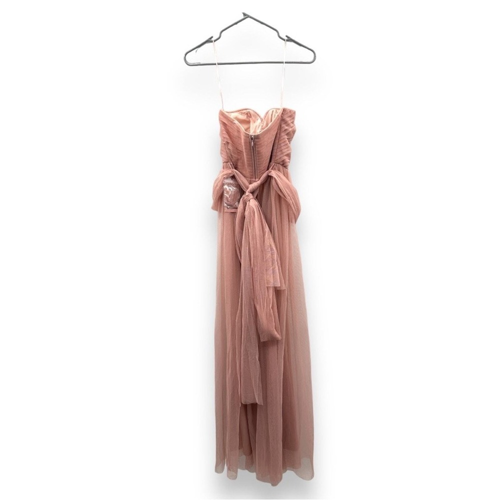 Birdy‎ Grey NWT Christina Dress Women's Size Small Rose Quartz Tulle Convertible - Picture 7 of 13